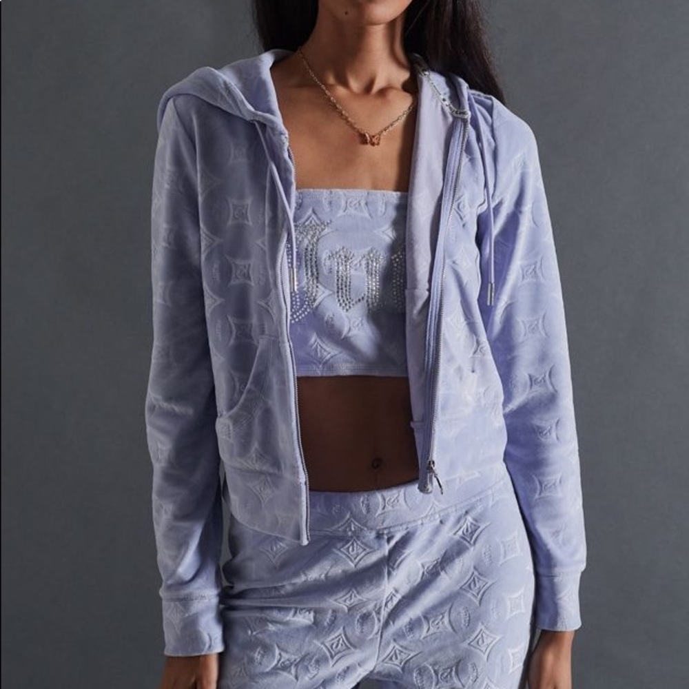 Juicy Couture x Urban Outfitters Full Lilac Track Suit XL